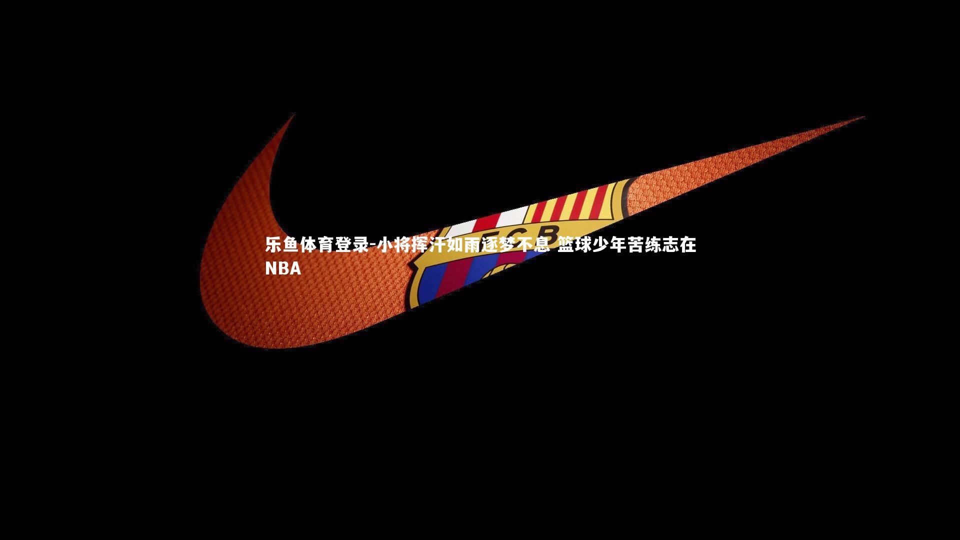 乐鱼体育登录-小将挥汗如雨逐梦不息 篮球少年苦练志在NBA